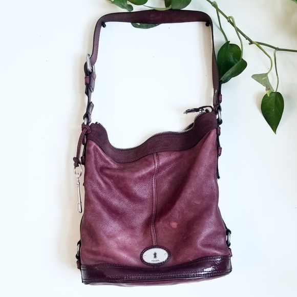Fossil leather purse - Picture 1 of 13